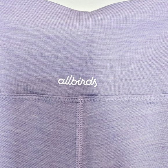 * NWT* Allbirds Natural Flow Leggings - Purple Hush - Size Large - Picture 3 of 6